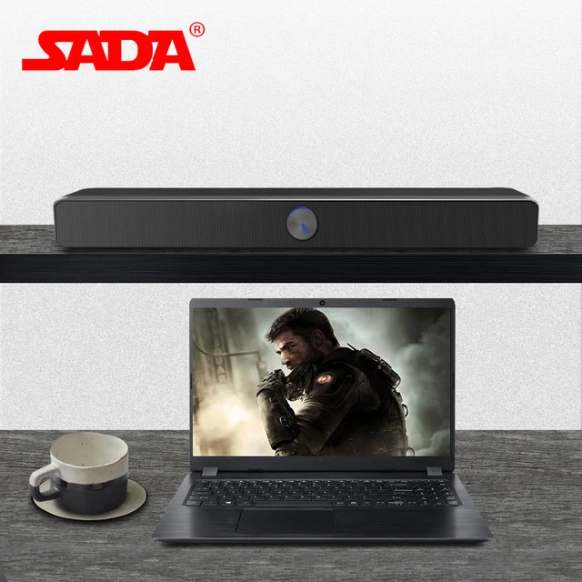 SADA V 193 настольный USB динамик мини 3D объемный Subwoffer стерео Бас ПК Компьютерные