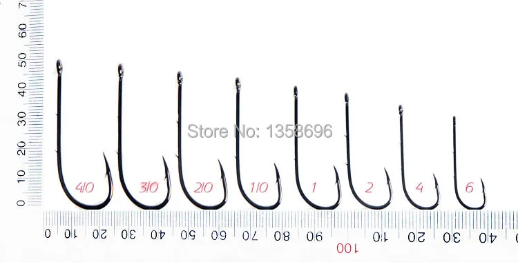 Высококачественный крючок mustad Справочный Размер 6#4#2#1#1/0#2/0#3/0#4/0# рыболовные крючки