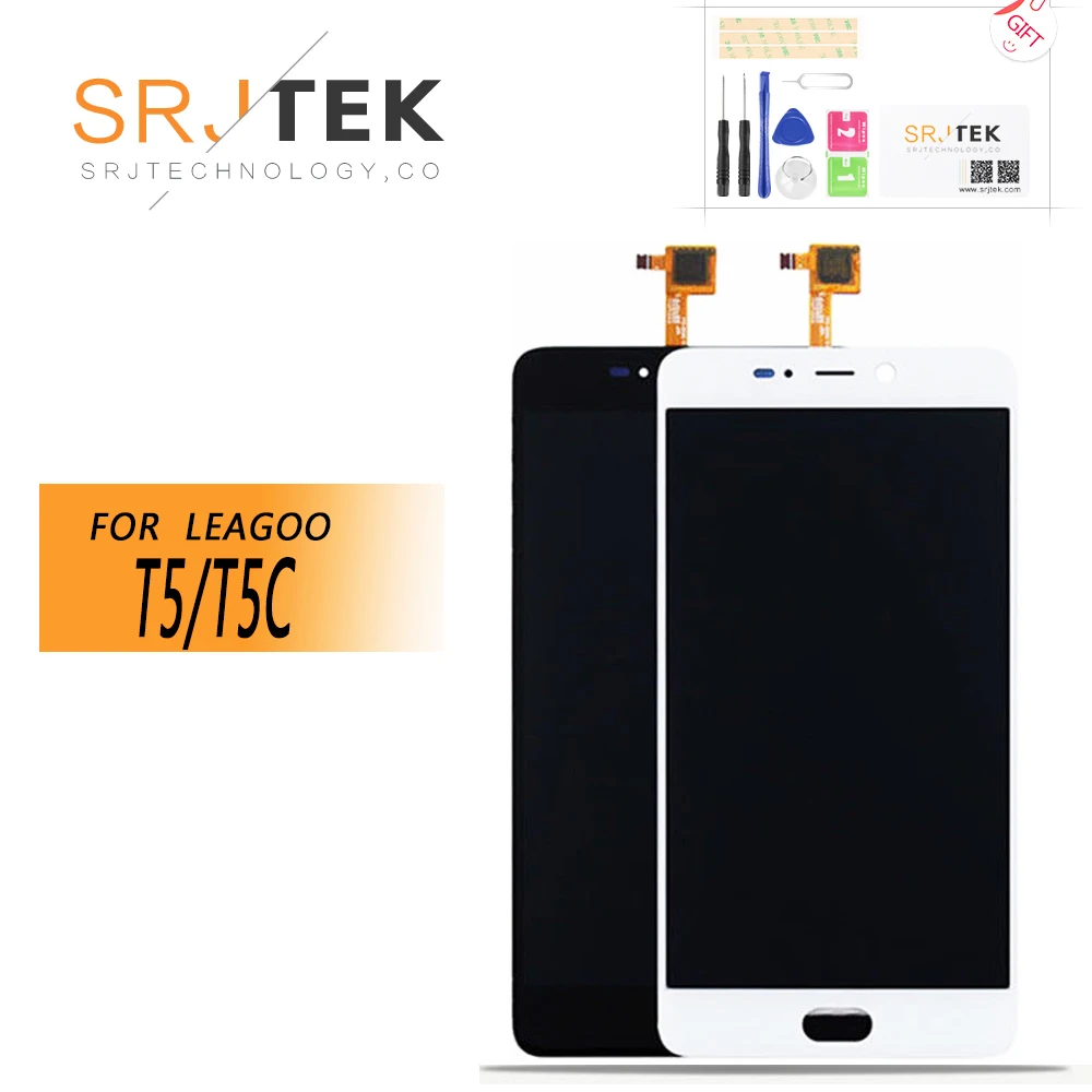 

5.5'' LCD For For Leagoo T5/T5C LCD Display+Touch Screen Digitizer Replacement For For Leagoo T5/T5C LCD Screen+tools+adhesive