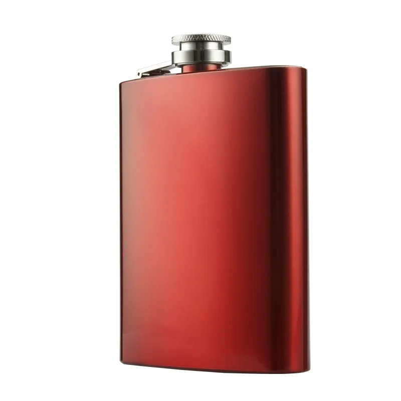 Ваша специальная фляжка под названием hip flask 6oz блестящая красная фляжка