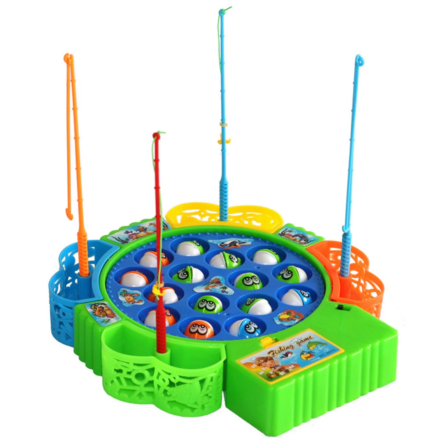 Детские развивающие игрушки, рыба, музыкальная Магнитная игрушка для рыбалки, набор, игра для рыбы, обучающая игрушка для рыбалки, подарок ребенку на день рождения