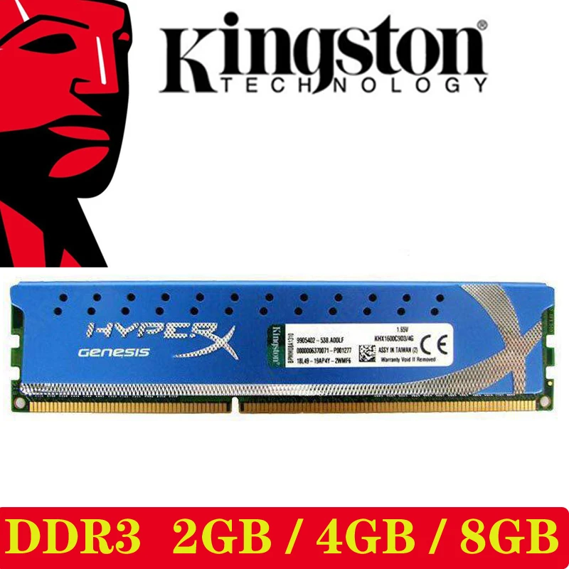 

Kingston HyperX 2GB 4GB 8GB PC Memory RAM Desktop 1333 1600 Mhz DIMM 2G 4G 8G 1333Mhz 1600Mhz