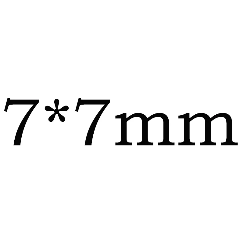 3x3~ 12x12 мм морской синий цвет подушка вырезанная форма свободные cz камень бисер блестящая огранка 5A искусственные камни кубический цирконий для ювелирных изделий - Цвет: 7x7mm 50pcs
