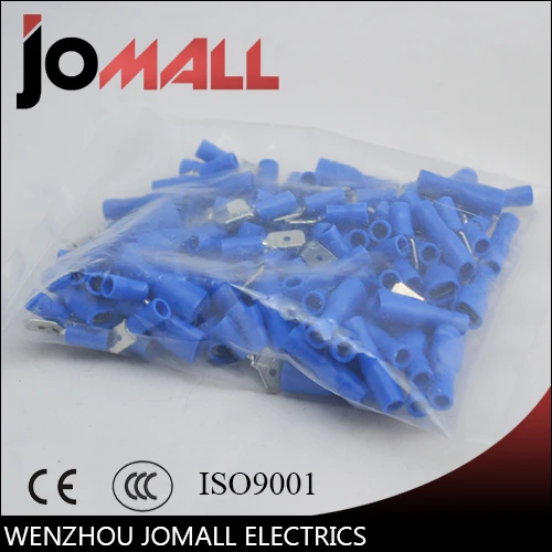 

1000pcs Female with Male Spade Insulated Electrical Crimp Terminal Connectors H1E1 Cable Terminals