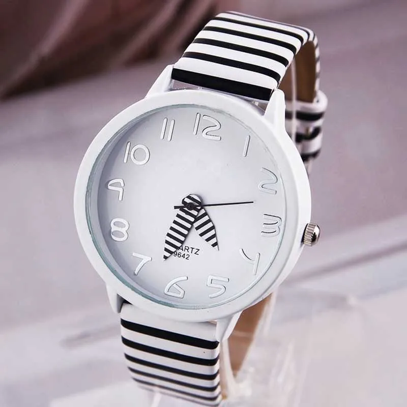

Fashion Women Watches Ladies Watches Zebra Stripes Watch Waterproof Quartz Wrist Watches BH