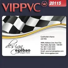 A20115 ПВХ белая пластиковая карта