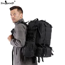 9 Цвета! Новинка! 50L Molle большой емкости тактический рюкзак штурмовой Открытый военный рюкзак для кемпинга охотничья сумка