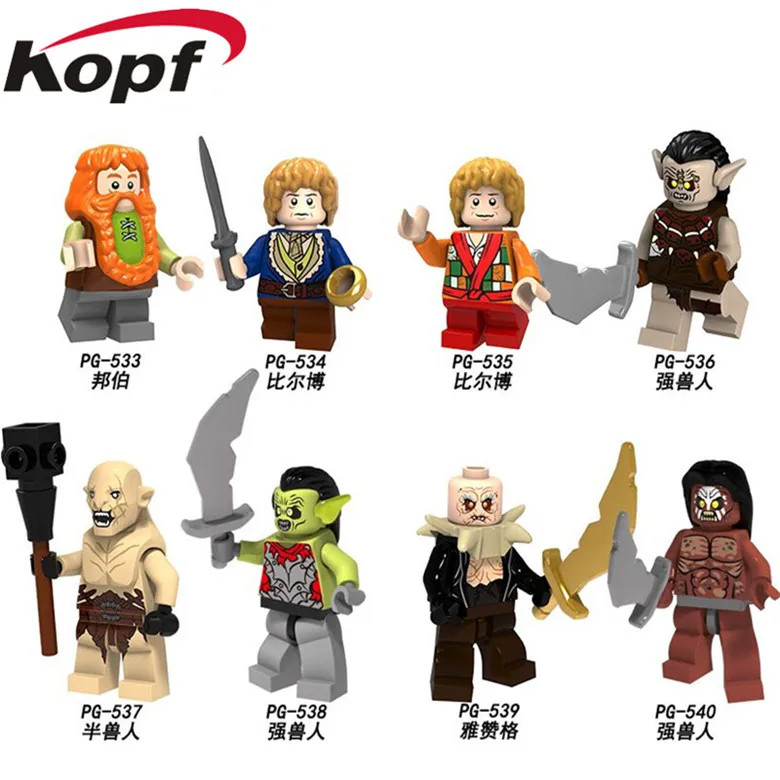 Lego Herr der Ringe 1 Uruk Hai Kopf