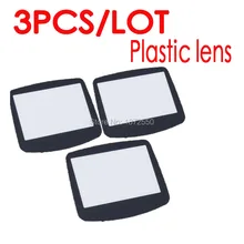 3 шт./партия, черная цветная Защитная пленка для экрана с высоким объективом GBAGameboyAdvance, сменный цвет экрана, Advance Pocekt