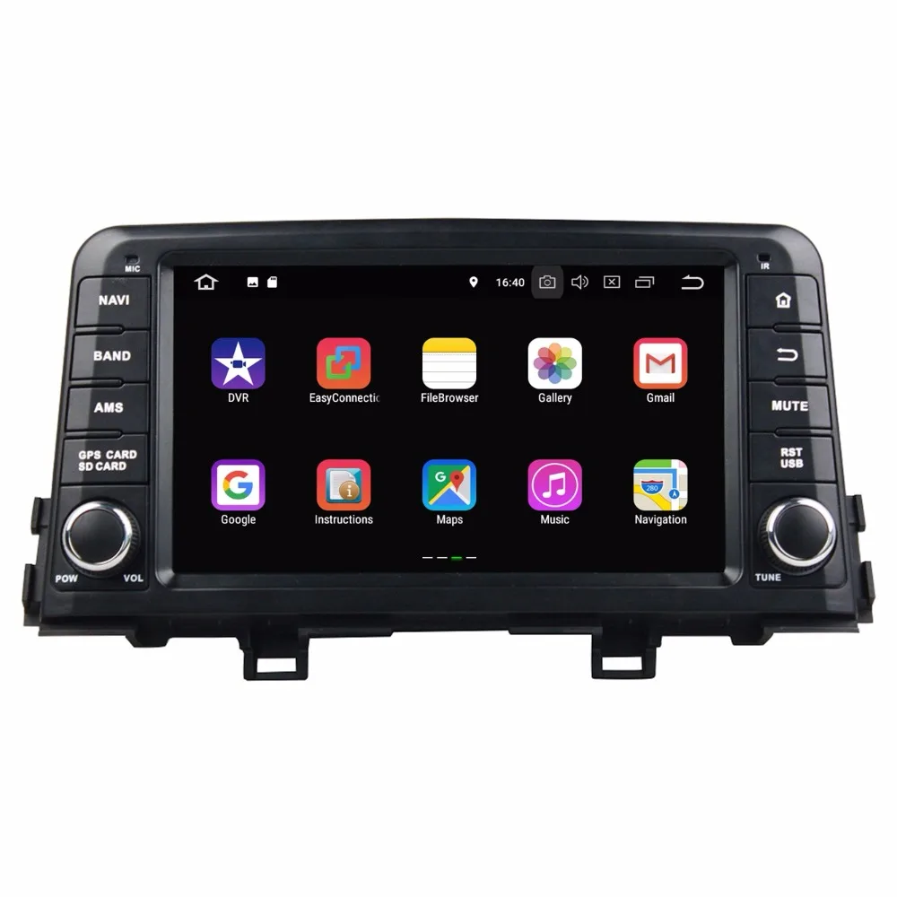 Excellent Android 8.1 Quad Core 8" Car radio dvd GPS Multimedia Head Unit for Kia Morning Picanto 2017 With Bluetooth WIFI Mirror-link DVR 2 Excellent Android 8.1 Quad Core 8" Car radio dvd GPS Multimedia Head Unit for Kia Morning Picanto 2017 With Bluetooth WIFI Mirror-link DVR 2