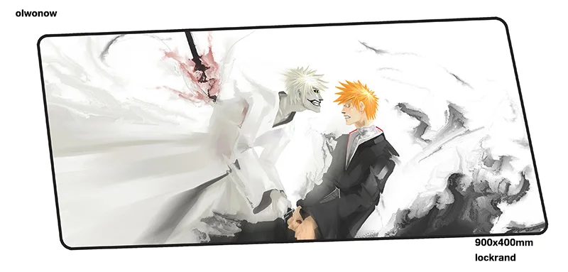 BLEACH Коврик Для Мыши Компьютерный геймер большой коврик для мыши 900x400x3 мм коврик для мыши дешевый эргономичный гаджет офисный стол коврики