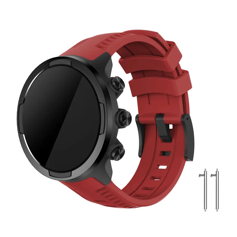 Спортивный силиконовый ремешок для часов Suunto 9/9 Brao/Spartan Sport Wrist HR Baro/Sport Baro Смарт-часы браслет ремешок