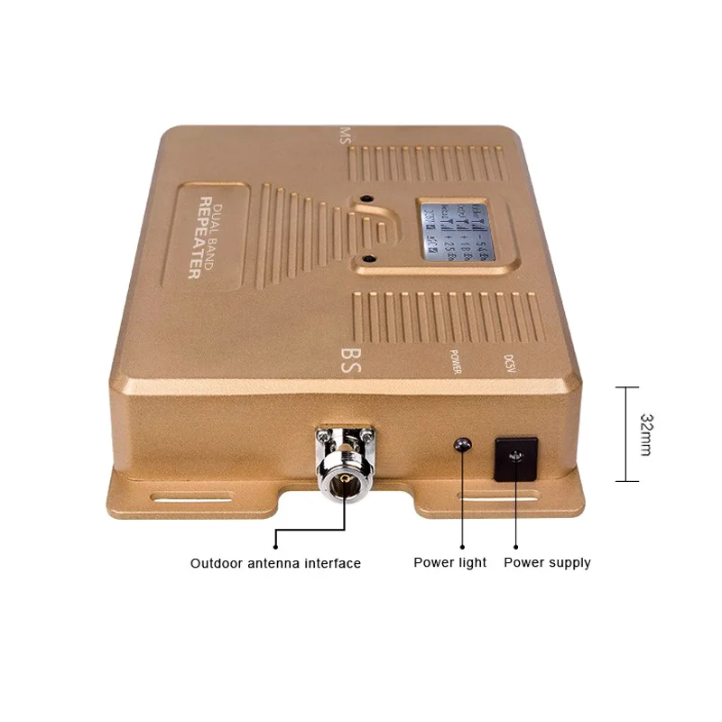 Высокое качество! Двойной Bnad 2G+ 3g+ 4G 1800/2100mhz полный умный мобильный усилитель сигнала повторитель сотовый телефон усилитель сигнала только усилитель