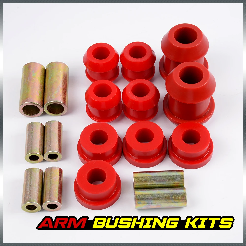 Free Shipping NEW Polyurethane Front Upper Lower Control Arm Bushing 92
