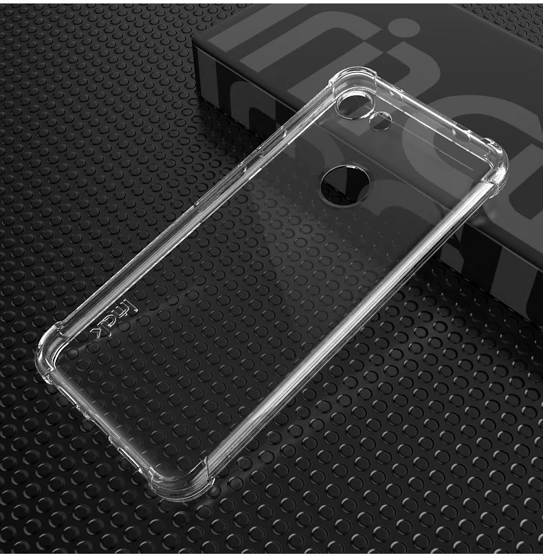 IMAK Для Google Pixel 3A Чехол ударопрочный противоударный мягкий ТПУ задняя крышка для Pixel 3A XL чехол с пленкой