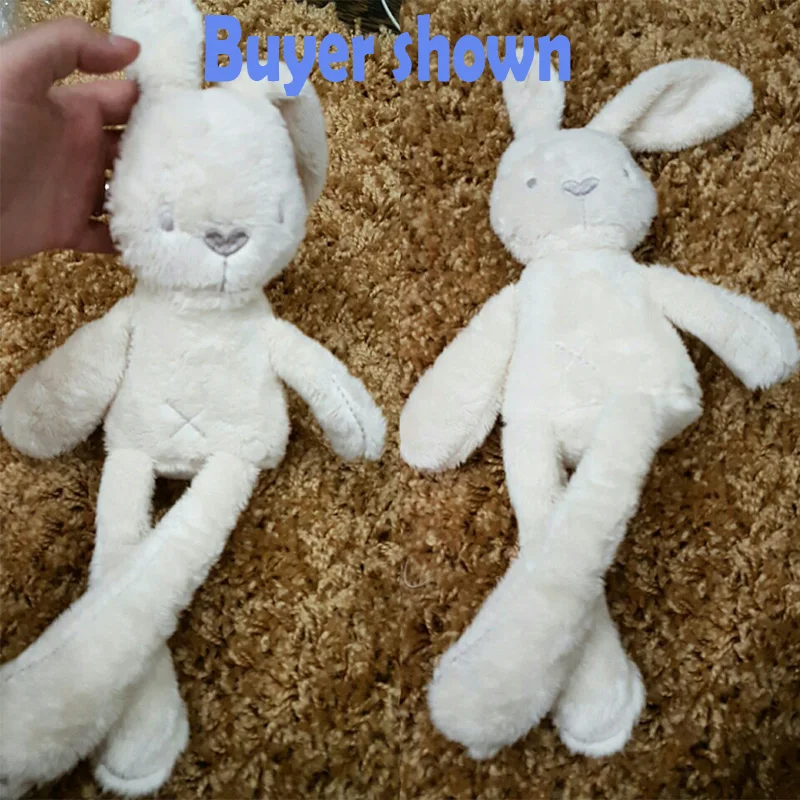 2017 cute rabbit baby soft plush toys for children bunny sleeping mate stuffed &plush animal baby toys for infants - Image 6