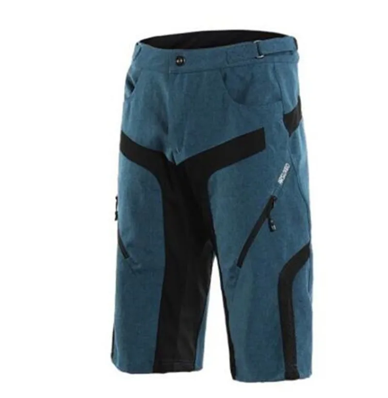 ARSUXEO Men's Cycling Shorts DH MTB Bike Breathable Outdoor Sports Running Bicycle Downhill Mountain Bike Short Trousers