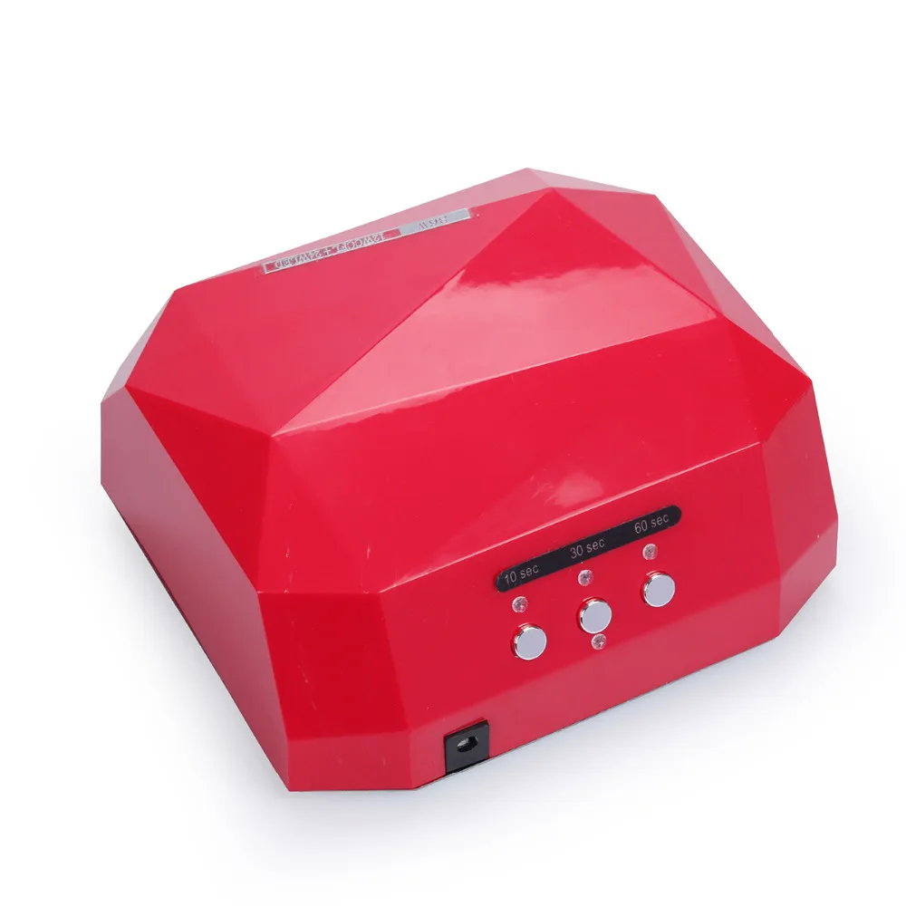 

with original package!sensor 36W Dryer gel rapid drying device Diamond Shaped Nail Lamp LED Curing for UV Gel Polish Nail Art