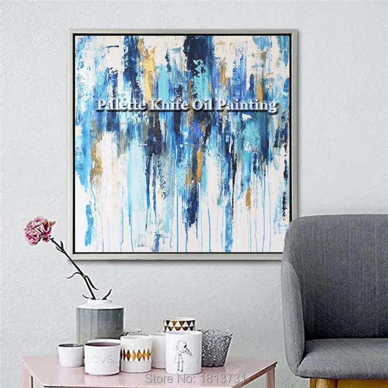 Hand Painted Canvas Laminas Decorativas Pared Cuadros Nordicas Decorativos  3 Piezas Wall Pictures Abstract For Home Decoration - Painting &  Calligraphy - AliExpress