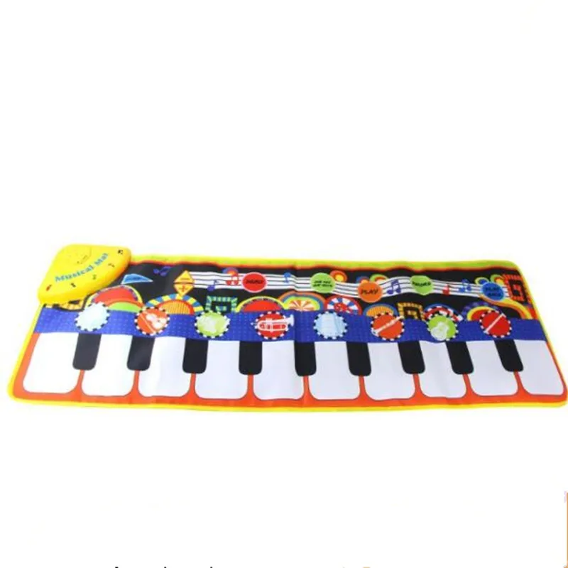 

2019 New Baby Play Crawling Mat Music Playing Rug Piano Musical Mat Carpet Recorder Rug Blanket Early Educational Toys for Kids