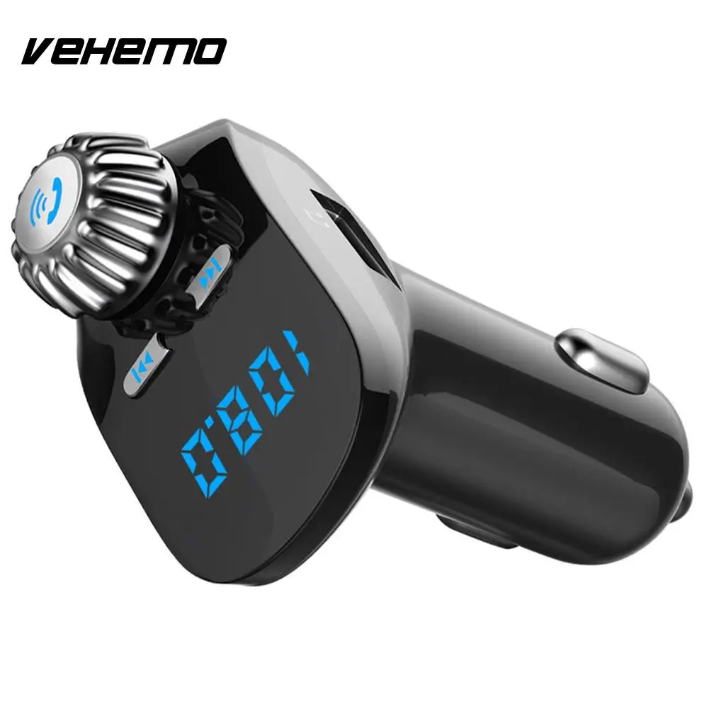 Vehemo Bluetooth приемник автомобильный fm-передатчик автомобильный комплект fm-адаптер Обнаружение напряжения fm-передатчик для автомобильных аксессуаров