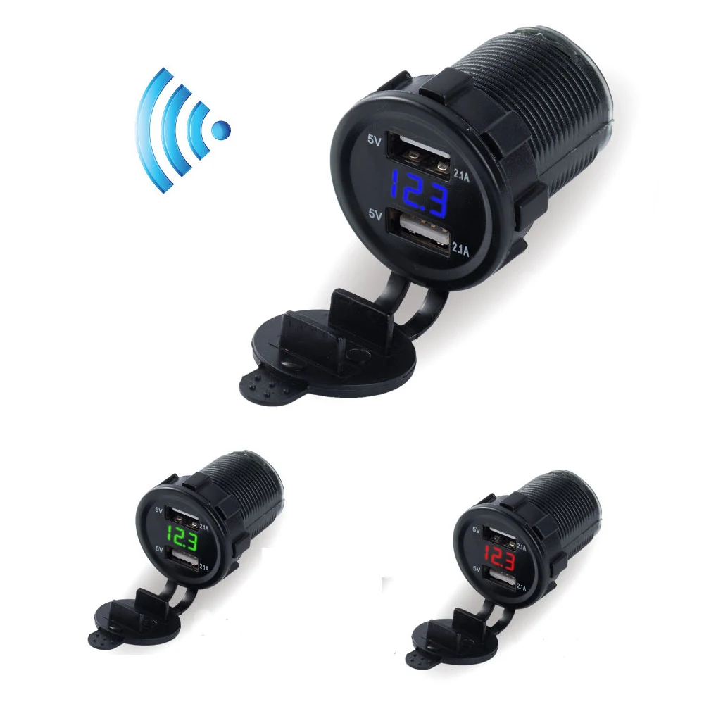 4.2A быстрое зарядное устройство Bluetooth умный поиск автомобиля двойной USB