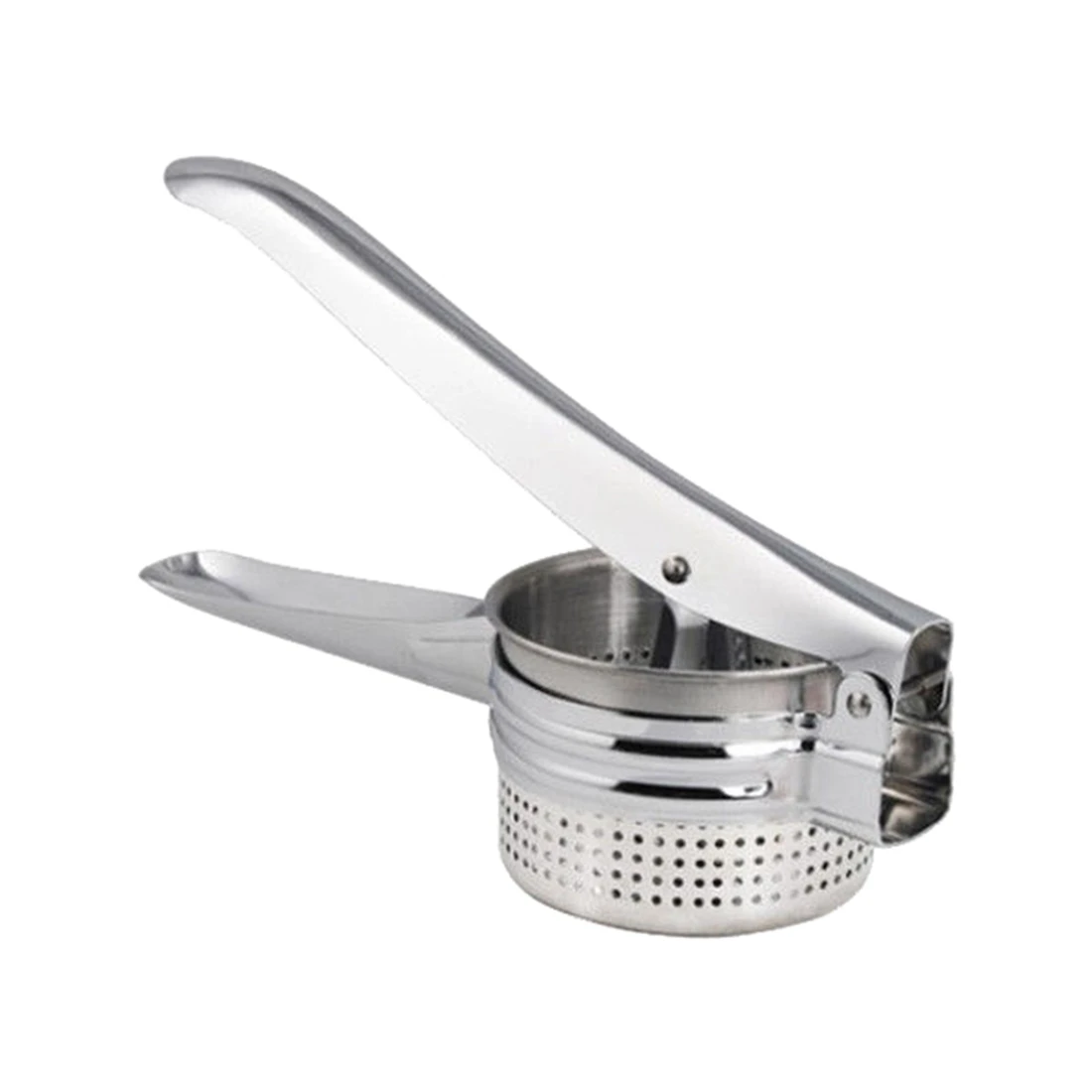 

New Stainless Steel Potato Masher Ricer Puree Fruit Vegetable Juicer Press Maker