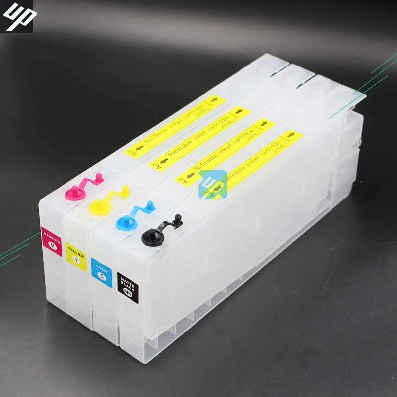 Aliexpress.com : Buy 4 x empty refillable ink cartridge for Epson Stylus Pro 4400 printer 300ml