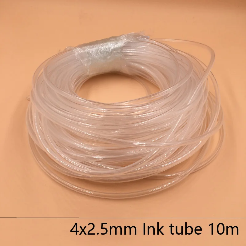 

10 meters eco solvent ink Tubing for Bulk ink System 4x2.5mm Roland, Mutoh, Mimaki Printers ink line tube ink supply tube