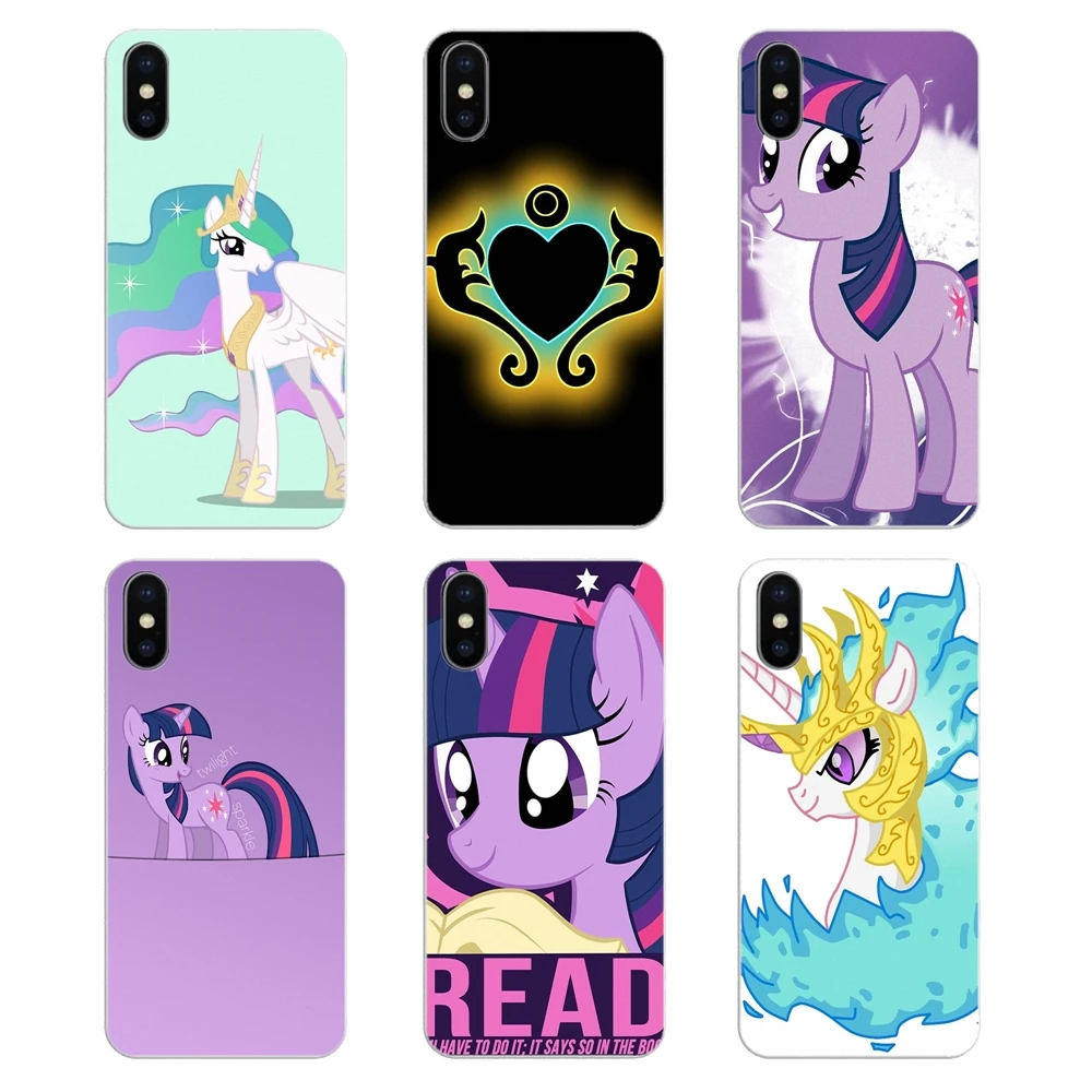 Чехол для телефона my little pony Twilight Sparkle iPhone XS Max XR X 4 4S 5 5S 5C SE 6 6S 7 8 Plus Samsung Galaxy J1 J3 J5 J7 A3 A5