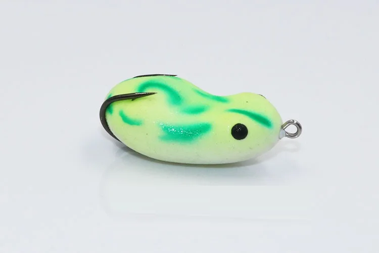 Fishing lure 1pcs 4cm 5cm Soft wobblers silicone Floating Frog lure Artificial Bait For Bass Snakehead accessories pesca