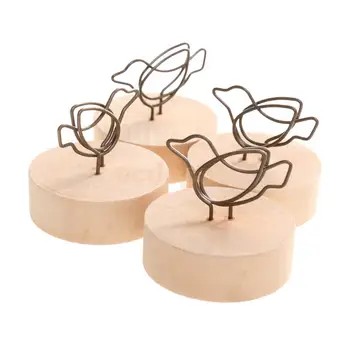 

20pcs Lovely Bird Design Photo/Memo/Note Clip Stand Table Menu Card Holder
