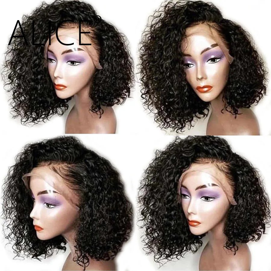 lace front human hair wigs for black women