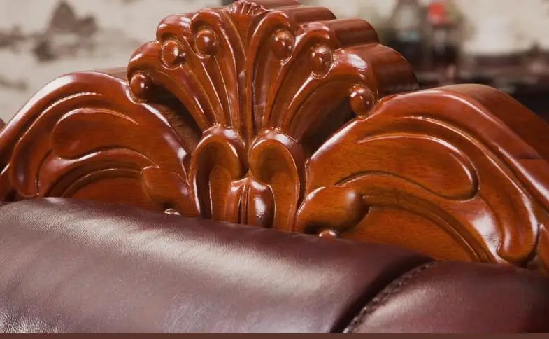 Босс стул. Натуральная кожа массаж может лежать двойной подушки сиденья Компьютер стул. Домой тело офисное кресло с высокой спинкой .. 023