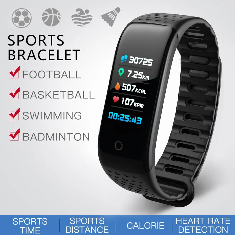 

Z6 Smart Wristband Compact 0.96 Screen Touch Health Monitoring Intelligent IP67 Swimming Smart Band Watch Sports Wristbands