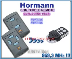 10 шт. hormann hsm2 hsm4 868 мГц (синий Пуговицы) Совместимость Дистанционное управление лицом к лицу копию