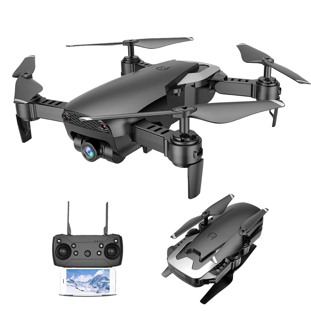 X12 Радиоуправляемый Дрон с широкоугольной камерой 0.3 Мп/2 МП Wi Fi FPV один ключ