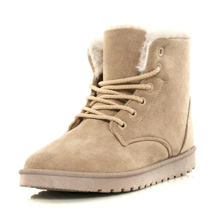 2017 New Women Winter font b Boots b font Fashion Zapatos Mujer font b Ankle b