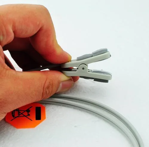 Animal Veterinária Earclip Spo2 Sensor de Pulso