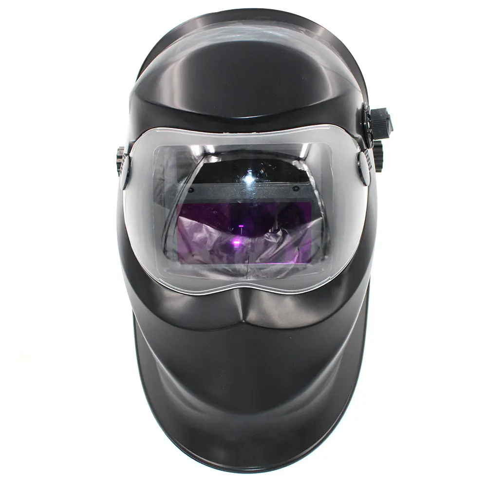Solar Auto Darkening Black Welding Helmet Head-Mounted Grinding Protective Welder Mask Arc Tig Mig