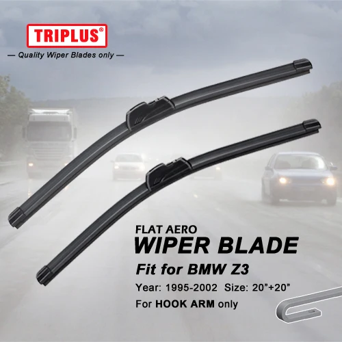Wiper Blade For Bmw Z3 (19952002) 1set 20"+20",flat Aero Beam