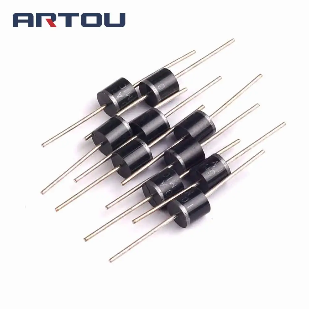20 шт. 10A10 осевой выпрямительный диод 10 ампер 1000 в А 1 кв|rectifier diode|diode ampdiode 1000v |