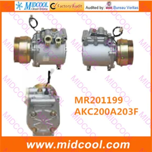 

HIGH QUALITY AUTO AC COMPRESSOR MSC90C FOR MR201199 AKC200A203F