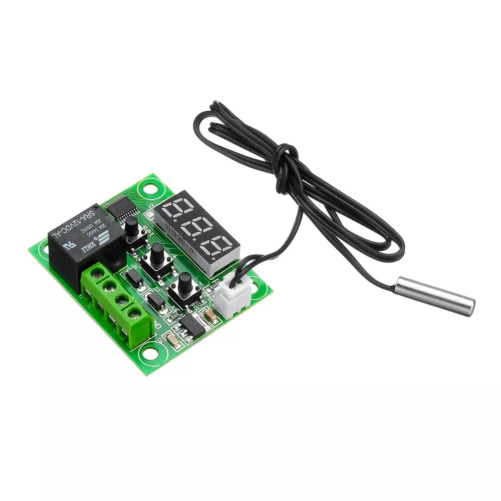 W1209 DC 12V RED display heat cool temp thermostat temperature control switch thermometer thermo controller XH-W1209 | Игрушки и хобби