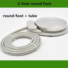 Хорошее качество новинка стоматологический 2 отверстия ножной переключатель управления с трубчатой педалью стоматологический зубной клапан материалы стоматологическое кресло блок