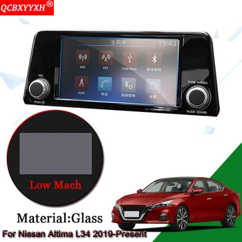 

Car Styling Car Sticker GPS Navigation Screen Glass Protective Film Accessories Control of LCD Screen For Nissan Altima L34 2019