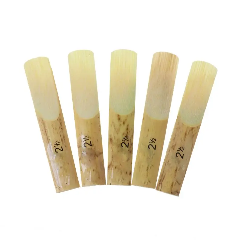 10pcs/set Bb Clarinet Reeds Traditional Bamboo Reed Strength 2.0 / 2.5 / 3.0