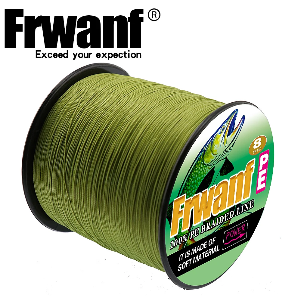 

Frwanf Japan Super Strong PE Braided Fishing Line 6LB -300LB 8 Strand 500m Multifilament Fishing Line Braid Thread 8 Braid