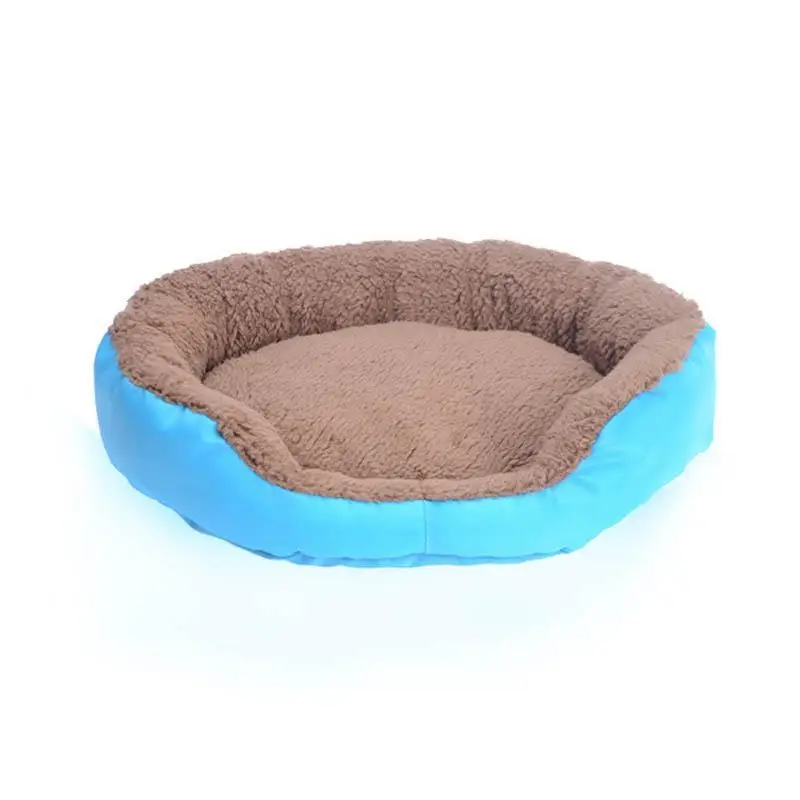 Pet House Bed Карамельный цвет с рисунком собачки и котика диванную подушку кровать