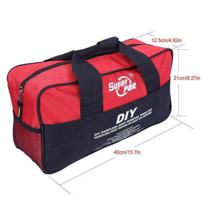 PDR Carrying Bag Glue Gun Dent Lifter Shovel Tap Down Hammer Dent Removal Tools Dent Damage Tools
